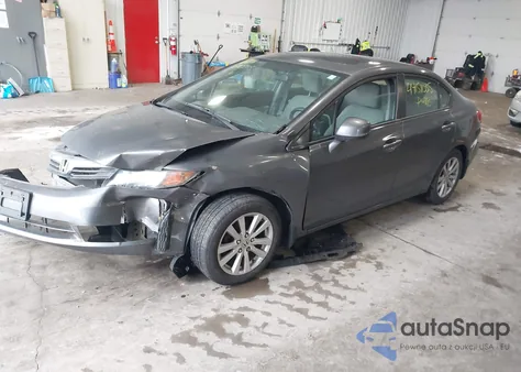 2012 Honda Civic Ex z USA, uszkodzony, nr VIN 2HGFB2F83CH601255